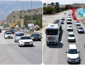 Kırıkkale’de Bayram Trafiği Yoğunlaştı: Jandarma Harekete Geçti