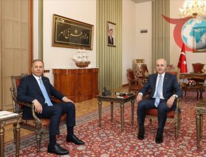 Kurtulmuş ve Yerlikaya’nın Önemli Buluşması TBMM’de Gerçekleşti