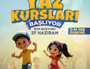 Melikgazi Belediyesi’nden Çocuklar ve Gençler İçin Renkli Yaz Kursları