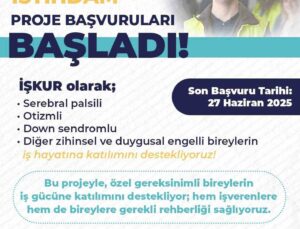 Özel İhtiyaçlı Bireyler İçin Yeni İstihdam Projesi Başladı