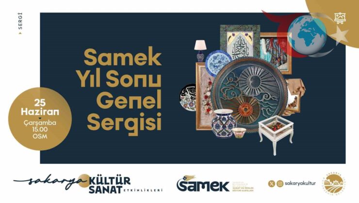 Sanat ve Zanaatın Buluşma Noktası: SAMEK Yıl Sonu Sergisi