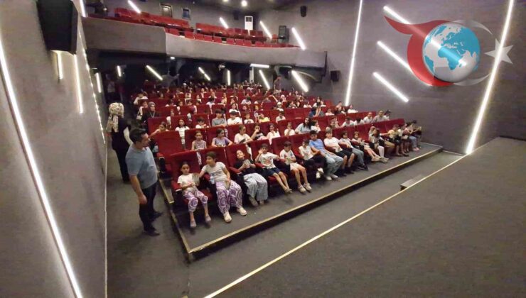 Şanlıurfa’da Çocuklar İçin Sinema Keyfi
