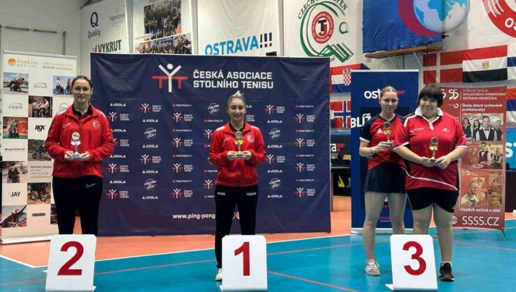 Sümeyra Türk’ten Çek Cumhuriyeti’nde Çifte Başarı