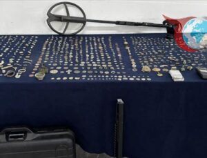 Tekirdağ’da Tarihi Eser Operasyonu: 1014 Sikke Ele Geçirildi