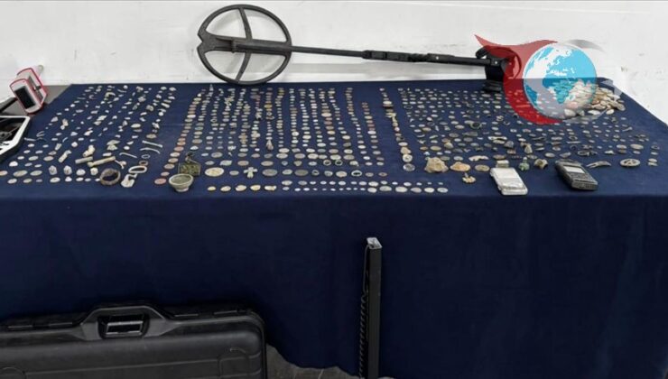 Tekirdağ’da Tarihi Eser Operasyonu: 1014 Sikke Ele Geçirildi