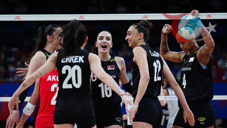 Türkiye Kadın Voleybol Takımı, Güney Kore’yi Farklı Geçti