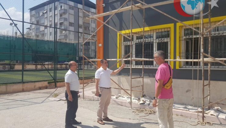 2025-2026 Eğitim Yılı Öncesinde Nazilli’de Eğitim Kurumları Yenileniyor