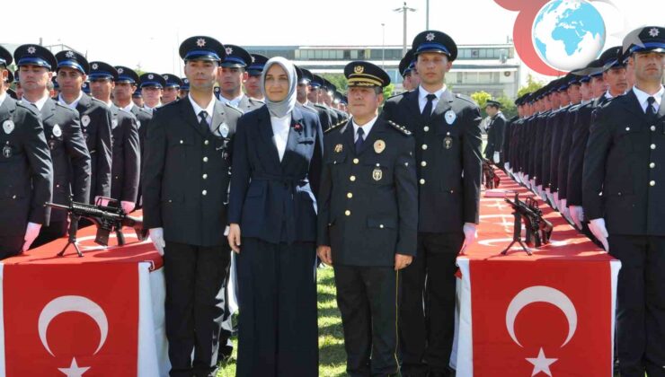 Afyonkarahisar’da 225 Polis Adayı Mezun Oldu: Yeni Görevlerine Yeminle Başladılar