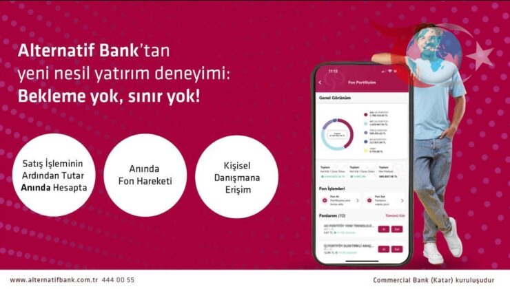 Alternatif Bank’tan Yatırımcılar için Yenilikçi Fon Yönetimi