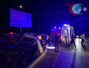 Assos Kavşağı’nda Feci Trafik Kazası: 3 Yaralı