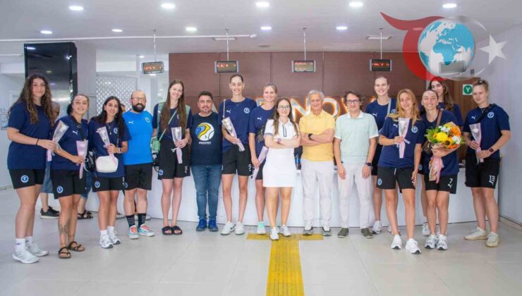 Aydın Büyükşehir Belediyespor Kadın Voleybol Takımı, Sezona Sağlık Kontrolleriyle Hazırlanıyor