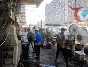 Bağdat’ta Kavurucu Sıcaklar Hayatı Zorlaştırıyor