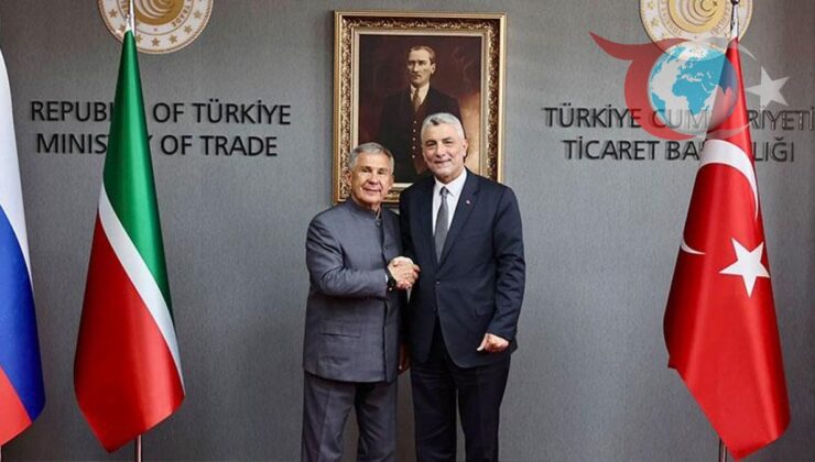 Bakan Bolat ve Tataristan Lideri Minnihanov Arasında Verimli Görüşme