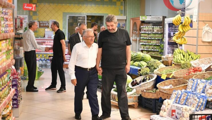 Başkan Büyükkılıç, Talas Esnafıyla Buluştu