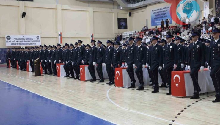 Bilecik’te 31. Dönem Polis Mezuniyet Töreni Coşkusu