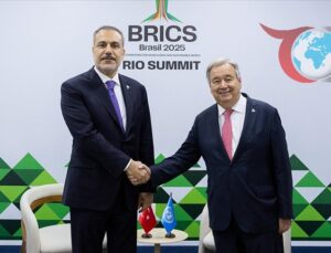 BRICS Zirvesi’nde Kritik Buluşma: Bakan Fidan ve Guterres Rio de Janeiro’da Bir Araya Geldi