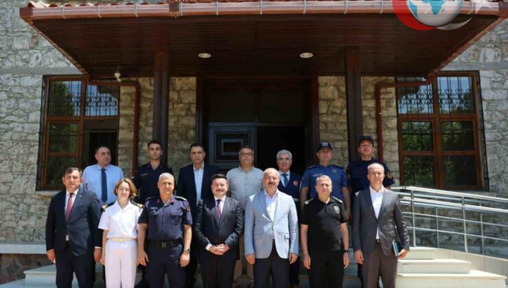 Çanakkale Valisi’nden Gökçeada Kaymakamı’na Anlamlı Ziyaret