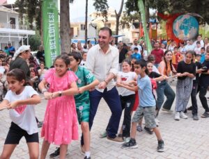 Defne Belediyesi’nden Çocuklara Harbiye’de Renkli Bir Gün