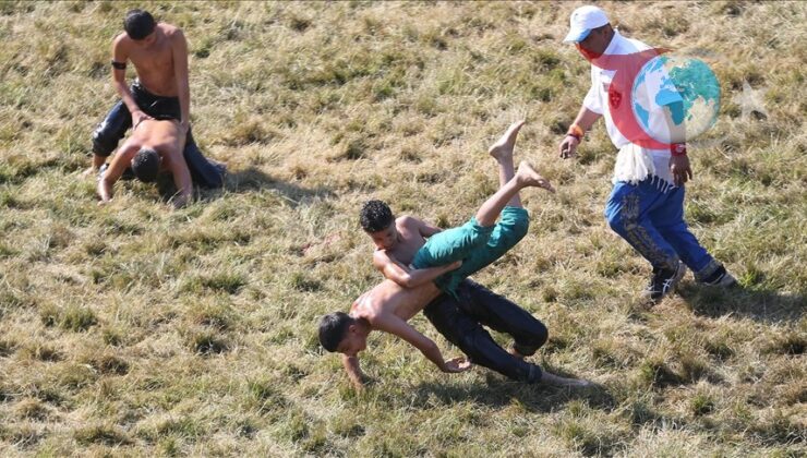 Edirne Sarayiçi’nde Kırkpınar Güreşleri Heyecanı Sürüyor