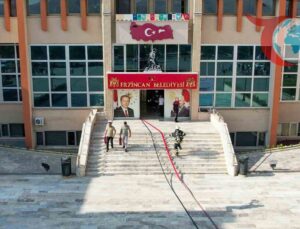 Erzincan Belediyesi’nde Gerçeği Aratmayan Yangın Tatbikatı