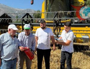 Erzincan’da Buğday Hasadında Sıkı Denetimler Başladı