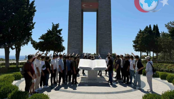 Gençler Tarihin İzini Çanakkale’de Sürdü