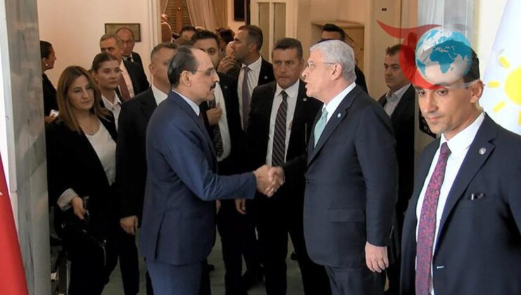 İbrahim Kalın ve Müsavat Dervişoğlu’ndan Terörsüz Türkiye Görüşmesi