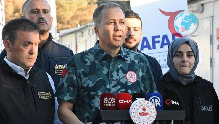 İçişleri Bakanı Ali Yerlikaya’dan Bilecik Yangın Bölgesine Ziyaret