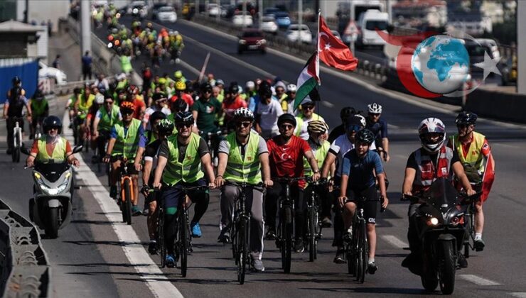 İstanbul’da 15 Temmuz Anısına Bisiklet Turu: Kardeşlik İçin Pedallar Döndü