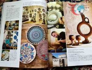 Japonya’nın Prestijli Crea Dergisi Kütahya’nın Çini Geleneğini İlham Kaynağı Olarak Seçti