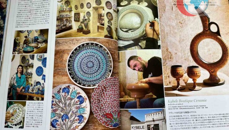Japonya’nın Prestijli Crea Dergisi Kütahya’nın Çini Geleneğini İlham Kaynağı Olarak Seçti