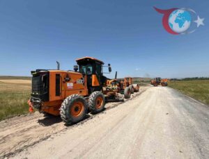 Kars’ta Yol Genişletme Çalışmaları: Ani Ören Yeri’ne Ulaşım Kolaylaşıyor