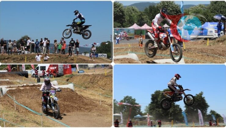 Kartepe’de Adrenalin Dolu Motocross Şöleni Başladı