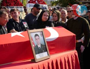 Malatya’daki Trafik Kazasında Şehit Olan Üsteğmen Tuğrul Özsu’ya Edirne’de Hüzünlü Veda