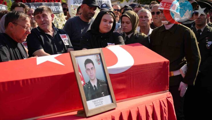 Malatya’daki Trafik Kazasında Şehit Olan Üsteğmen Tuğrul Özsu’ya Edirne’de Hüzünlü Veda