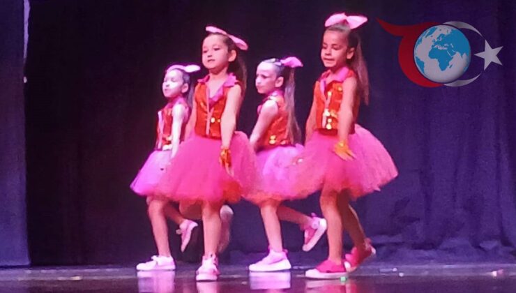 Mersin’de Genç Dansçılar Yıl Sonu Şovuyla Büyüledi
