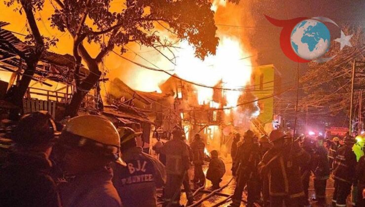 Metro Manila’da Yangın: 70 Ev Kül Oldu, Bin Kişi Evsiz Kaldı