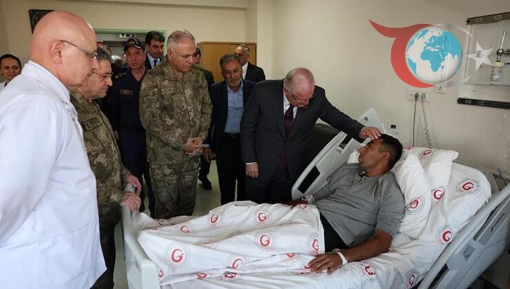 Milli Savunma Bakanı Yaşar Güler, GATA’da Tedavi Altındaki Askerleri Ziyaret Etti