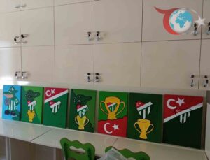 Minik Ressamların Fırçalarından Bursaspor Sevgisi Döküldü