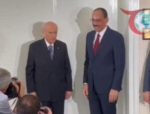 MİT Başkanı Kalın ve Bahçeli Arasında Kritik Görüşme