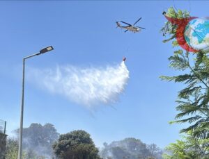 Muğla’da Alevler Ortakent’i Sardı: Yangına Havadan ve Karadan Müdahale