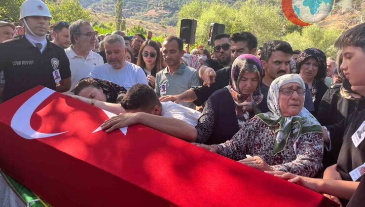 Ödemiş’teki Yangın Kahramanı Ragıp Şahin’e Duygusal Veda