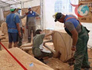 Odunpazarı’nda Sanat Rüzgarı: 8. Uluslararası Ahşap Heykel Festivali