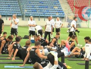 Reymana Stadı’nda Taktik Antrenman: Siyah-Beyazlılar Shakhtar Donetsk’e Hazırlanıyor