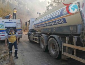 Şahinbey Belediyesi’nden Hatay’daki Yangına Hızlı Destek