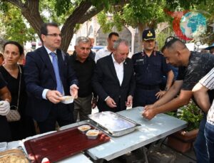 Salihli’de Şehitler İçin Düzenlenen Aşure Etkinliği