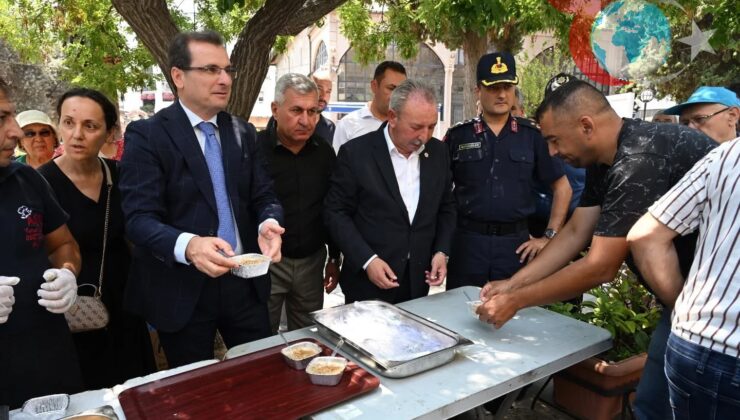 Salihli’de Şehitler İçin Düzenlenen Aşure Etkinliği