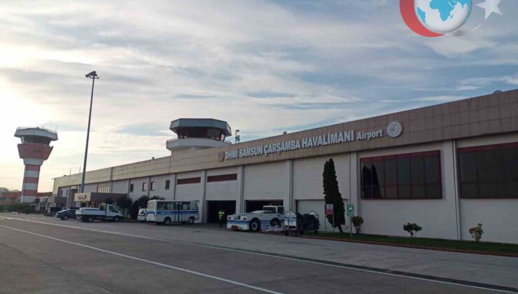 Samsun-Çarşamba Havalimanı Yolcu Trafiğinde Büyük Artış Gösterdi