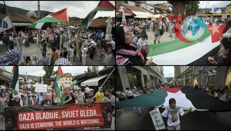 Saraybosna’dan Filistin’e Dayanışma Mesajı