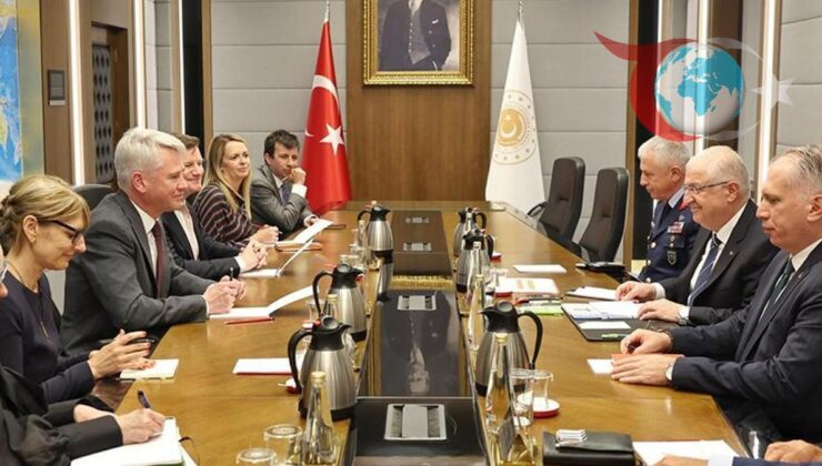 Savunma Bakanı Güler, BAE Systems CEO’su ve İngiltere Büyükelçisi ile Görüştü